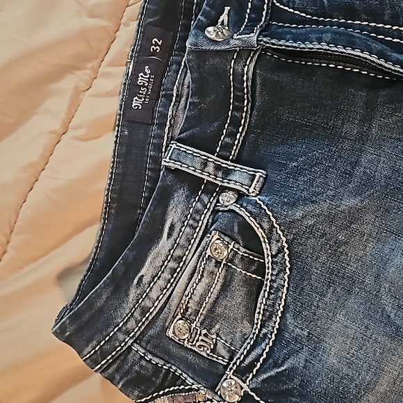 Miss Me Curvy Boot Stretch Jeans 32 - Picture 5 of 7